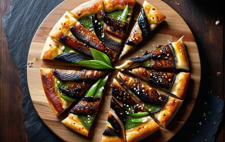 퓨전 피자 재료 비교 - **Unexpected Flavor Duos: Pear & Gorgonzola Pizza**
A gourmet pizza, close-up, featuring a thin,... 퓨전 피자 재료 비교 - **Unexpected Flavor Duos: Pear & Gorgonzola Pizza**
A gourmet pizza, close-up, featuring a thin,...