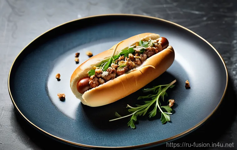 퓨전 핫도그의 간편 조리법 - **Prompt for "Mexican Fiesta Hot Dog":**
A vibrant and dynamic close-up image of a "Mexican Fies... 퓨전 핫도그의 간편 조리법 - **Prompt for "Mexican Fiesta Hot Dog":**
A vibrant and dynamic close-up image of a "Mexican Fies...